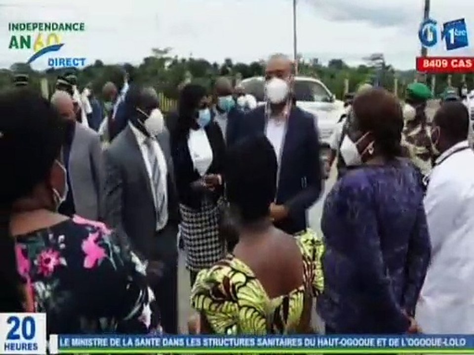 RTG/ Visite du Ministre de la santé dans les centres de santé du Haut-ogooué et de l’Ogoué-lolo