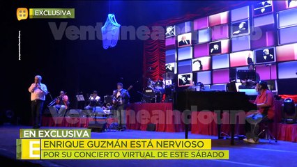 Enrique Guzmán confiesa que está preocupado por el concierto virtual que ofrecerá. | Ventaneando