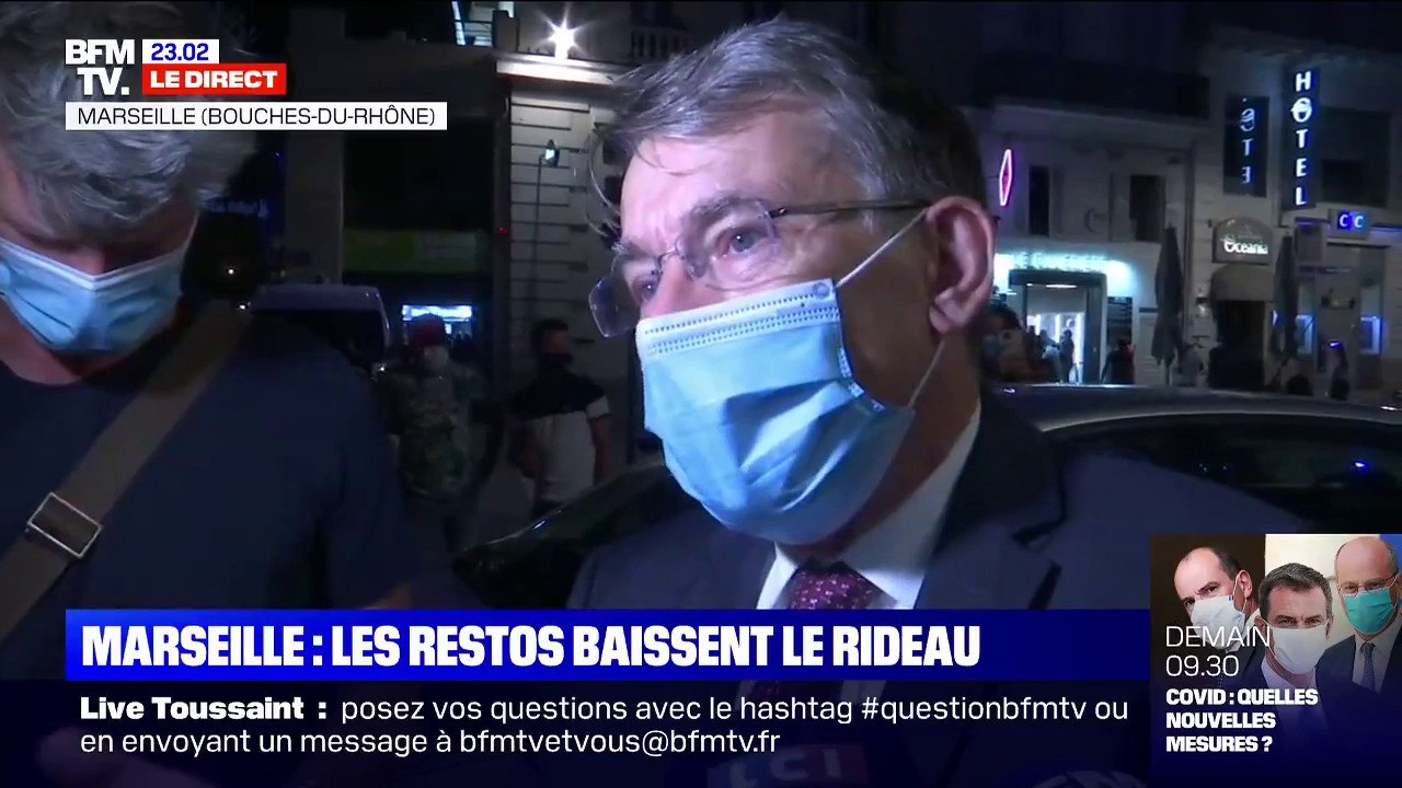 Fermeture des restaurants à Marseille: selon le préfet, "la police peut rester jusqu'à ce que l'établissement ferme"
