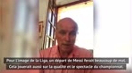 Transferts - Ramon Calderon, ex-président du Real Madrid : "Un départ de Messi ferait beaucoup de mal au championnat"