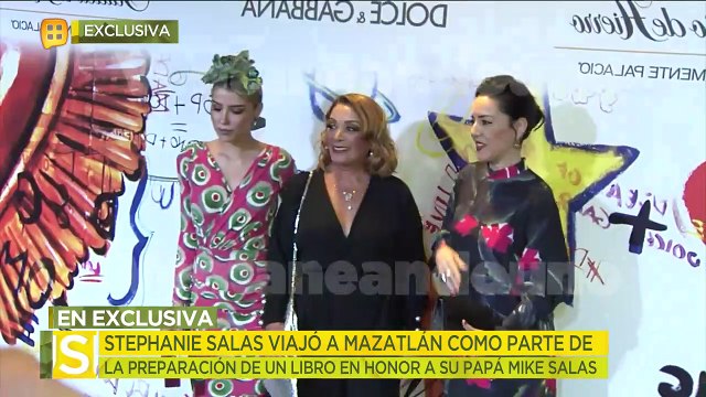 Stephanie Salas ya prepara un libro para honrar la memoria de su padre, Mike Salas. | Ventaneando
