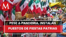 Alcaldía Venustiano Carranza permite instalación de puestos por fiestas patrias