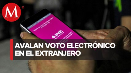 INE aprueba voto electrónico en el extranjero para 2021