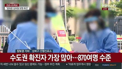 사랑제일교회 관련 확진 지속…실외진료소 재운영 검토