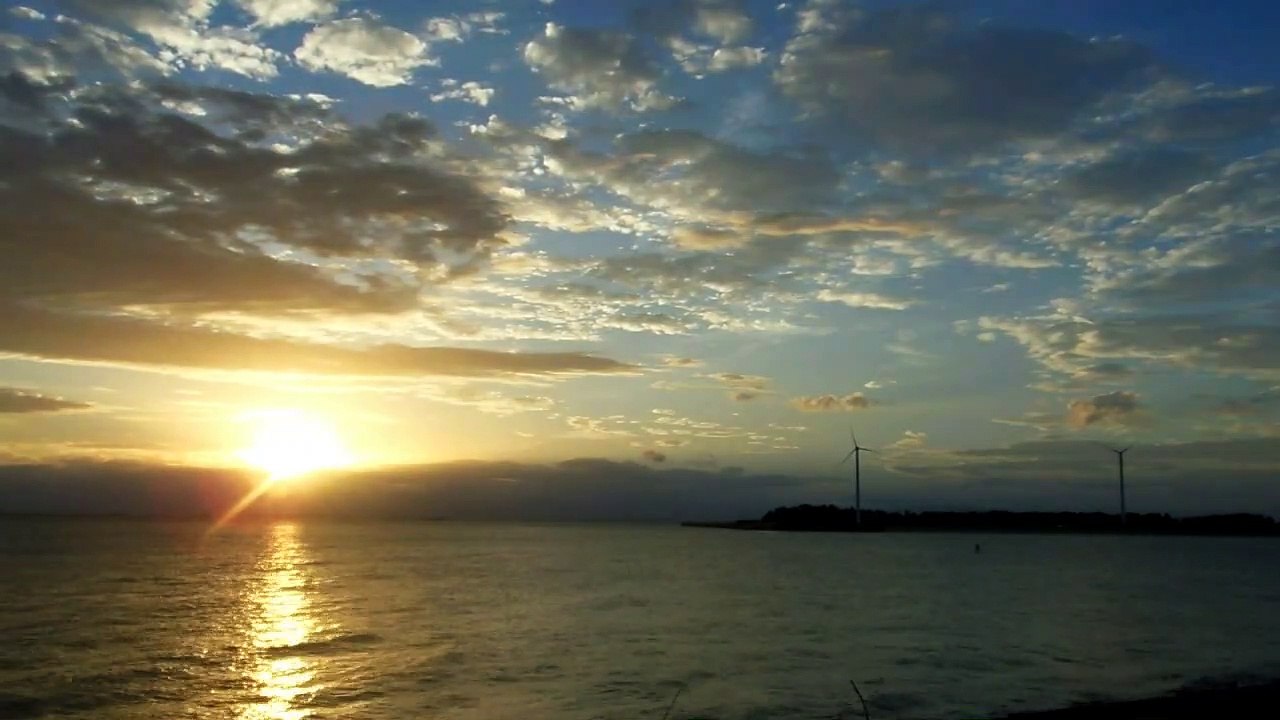 Summer Sunset in Japan