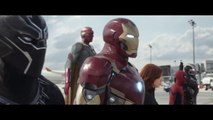 Team Captain America vs Team Iron Man scene  // Captain America : Civil War (2016) movie clip HD