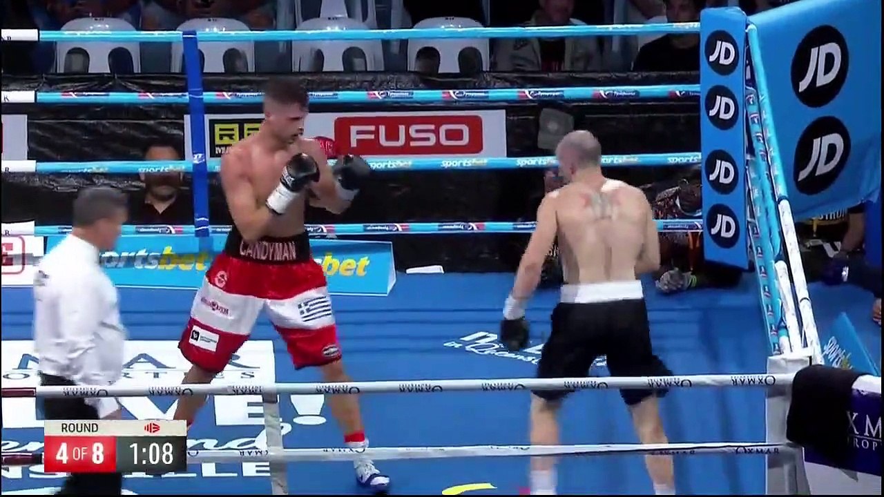 Joel Camilleri Vs Adam Copland 26 08 Full Fight Video Dailymotion