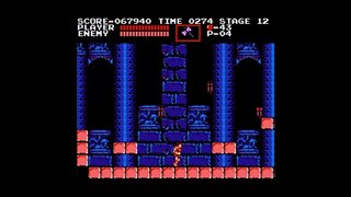 Akumajou Dracula (The Japanese Version Of Castlevania) (NES) All Bosses (No Death)