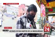 Chorrillos: golpean salvajemente a mujer para robarle su mochila