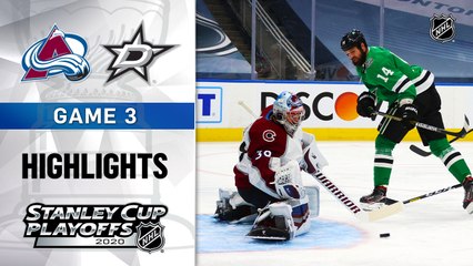 NHL Highlights | Avalanche @ Stars 8/26/2020