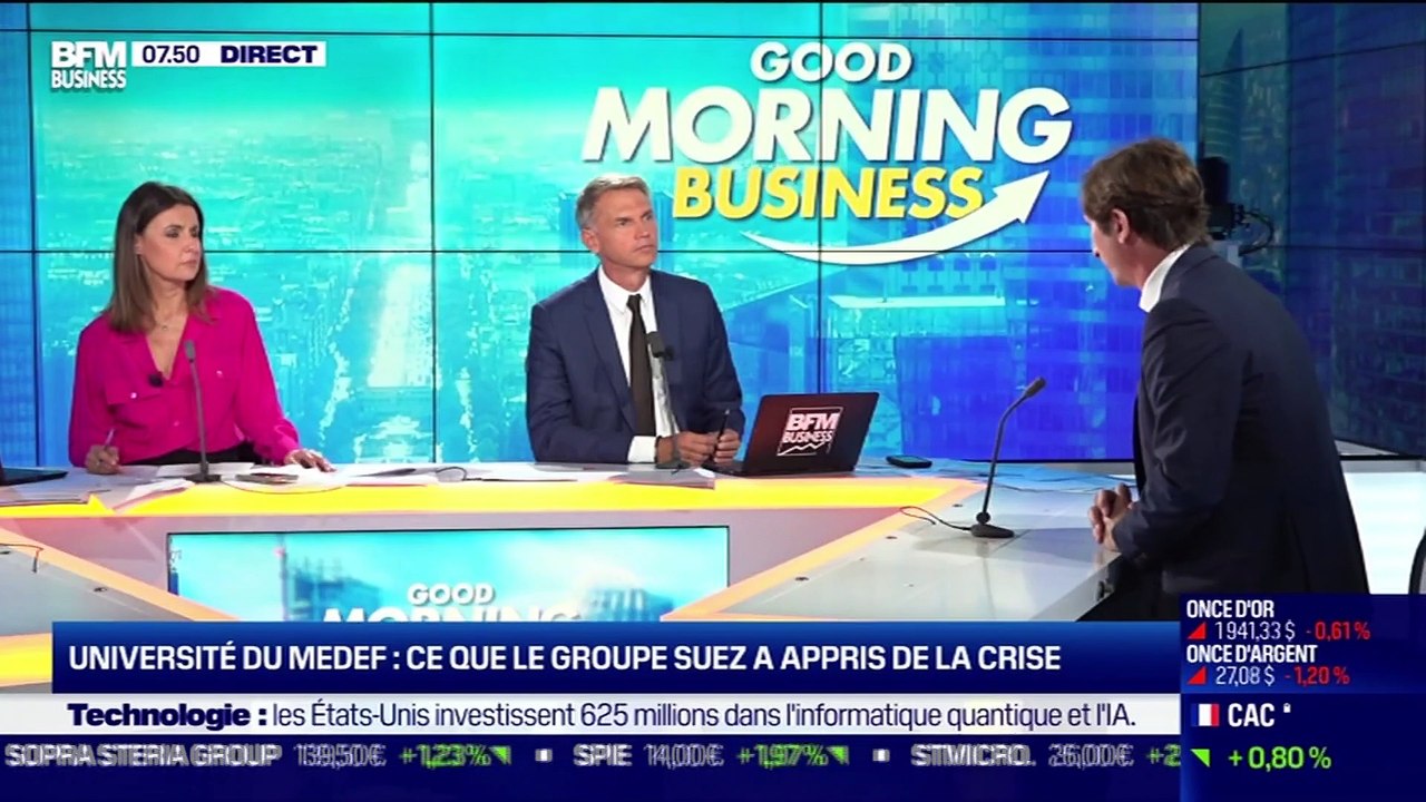 Bertrand Camus (Suez): Le groupe Suez lance son plan de cessions d'actifs par un accord avec Veolia - 27/08