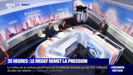 35 heures: le Medef remet la pression - 27/08