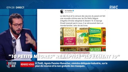 #Magnien, la chronique des réseaux sociaux : "10 petits nègres" rebaptisé "Ils étaient 10" - 27/08