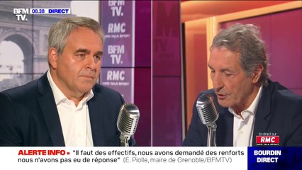 Violences: selon Xavier Bertrand, Emmanuel Macron a "un problème avec l'autorité et ces questions-là"