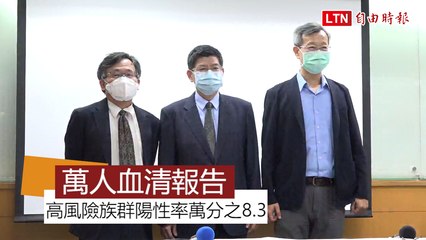 彰化萬人檢驗》高風險族群陽性率萬分之8.3 葉彥伯︰中央防疫正確