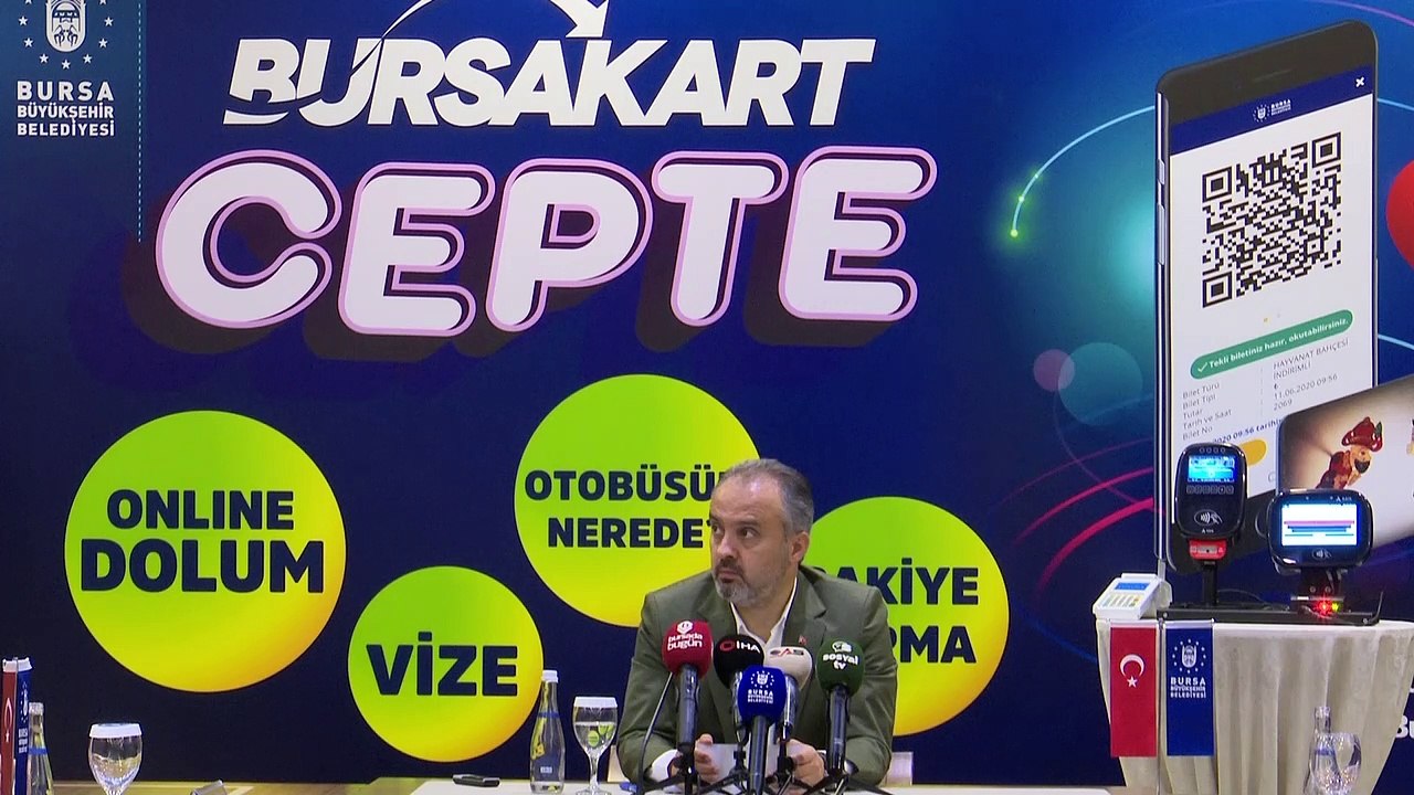 Bursa'da  Ulaşım cep’te