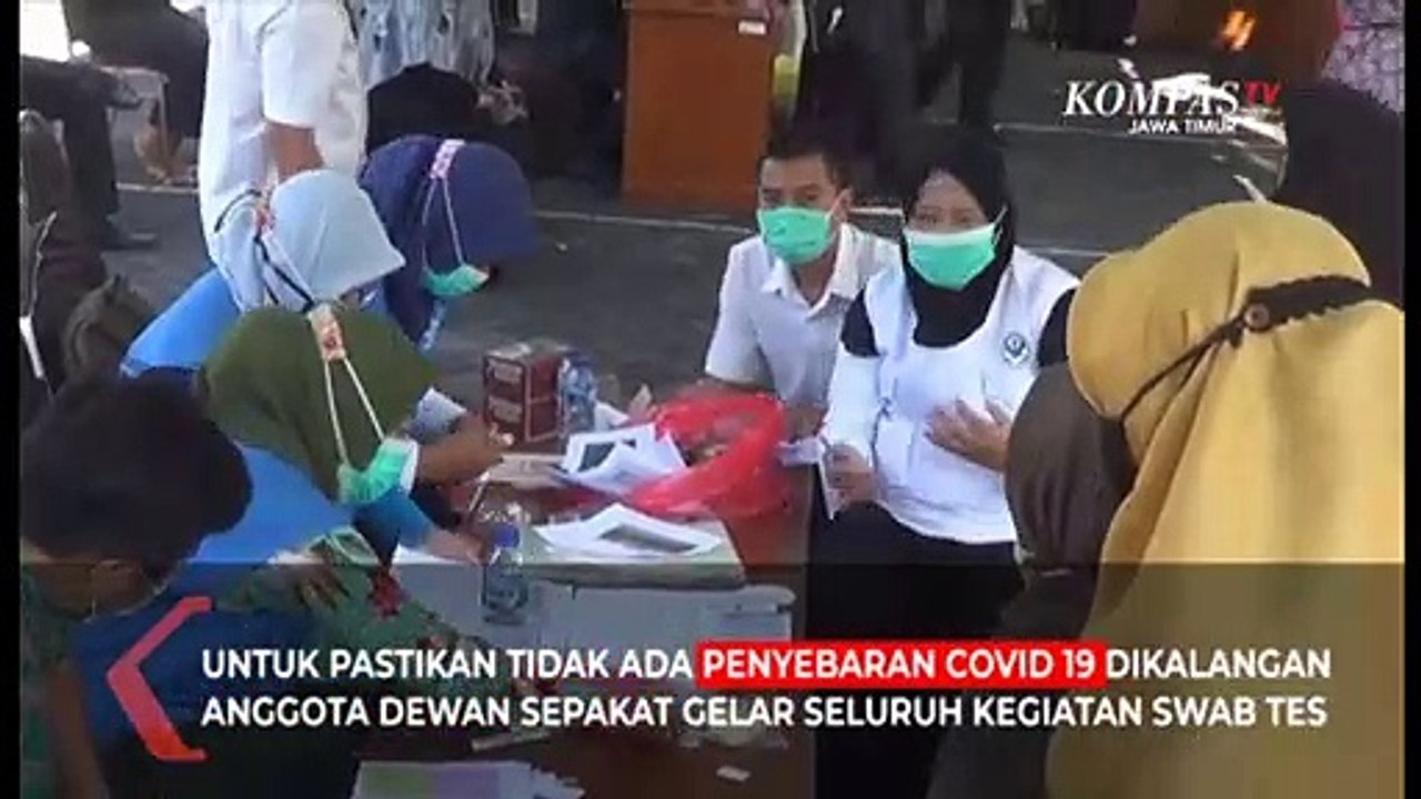 Tracing Covid-19 Di Sidoarjo, 50 Anggota DPRD Swab Tes