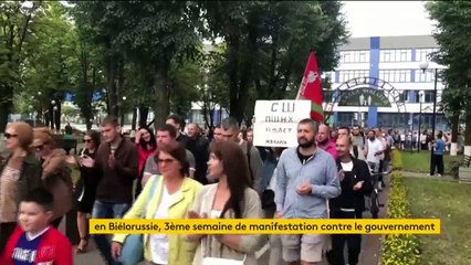 Biélorussie : troisième semaine de manifestation contre Loukachenko