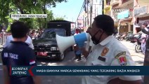 Masih Banyak Warga Semarang Yang Terjaring Razia Masker