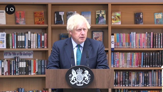 Boris Johnson says students grades were 'almost derailed by mutant algorithm'