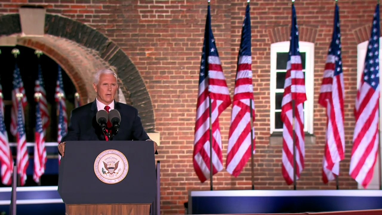 Trump-Vize Pence: Biden ist 'trojanisches Pferd der radikalen Linken'