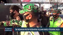 Tak Indahkan Protokol Kesehatan, Warga Bandar Lampung Terjaring Razia