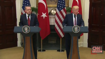 Son dakika haberi... Cumhurbaşkanı Erdoğan, Trump ile görüştü | Video