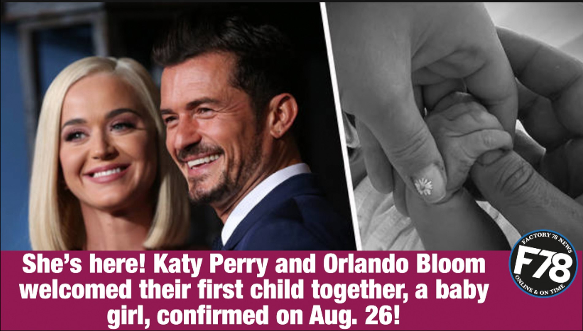 ⁣F78NEWS: Katy Perry Gives Birth: She & Orlando Bloom Welcome Baby Girl Daisy Dove —‘We’re Floati