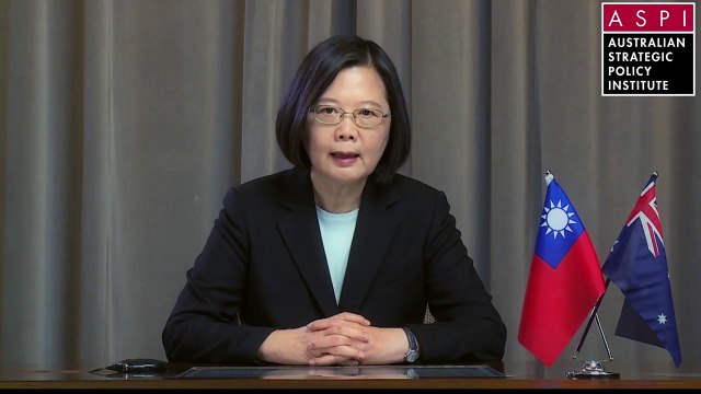 TaÏwan sur les lignes de front de la liberté , dit la présidente