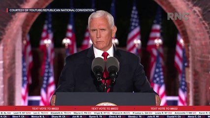 Mike Pence at the 2020 Republican National Convention