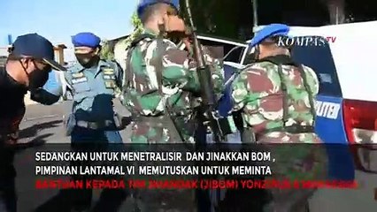 Pasukan Lantamal Vi Berhasil Lumpuhkan Penyusup Dan Jinakkan Bom