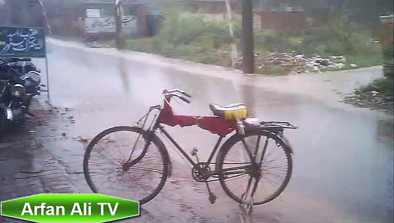 Today's Faisalabad Rain, Rainy Day In Faisalabad, by Arfan Ali TV