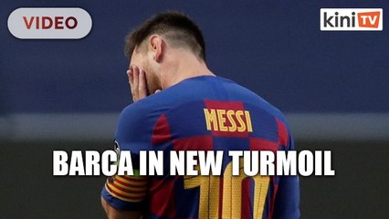Intrigue surrounds Messi's next move after Barca bombshell