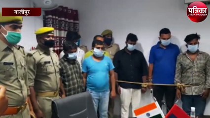 पुलिस ने लूट की स्कॉर्पियो के साथ 5 लूटेरे को गिरफ्तार किया खुलासा