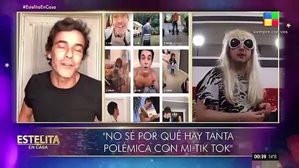 "¿Estabas drogado cuando abriste Tik Tok?": la desopilante interpelación de Estelita a Mariano Martínez