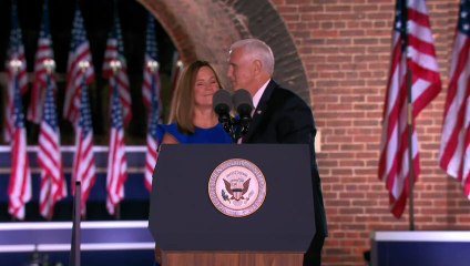 Vice-presidente americano discursa na Convenção Nacional Republicana