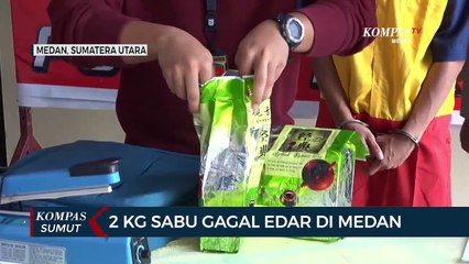 2 Kg Sabu Gagal Edar di Medan