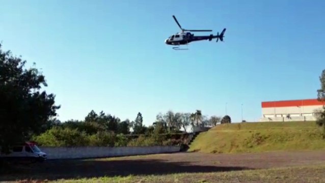 Paciente que teve parada cardíaca é trazido de Toledo a Cascavel com helicóptero
