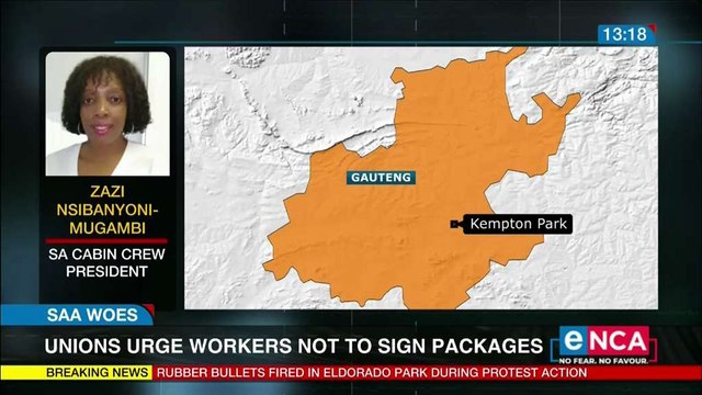 Unions urge workers not to sign packages