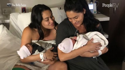 See The Emotional Moment Nikki and Brie Bella Met Each Other’s Babies: ‘It Was So Special’