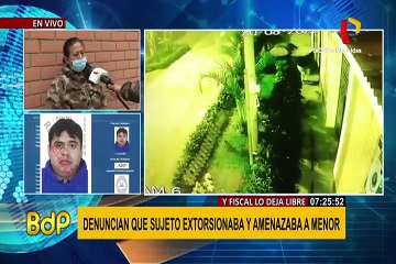 Familia confirma que niño entregó 28 mil soles a extorsionador