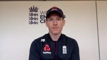 England's Eoin Morgan pre T20 v Pakistan