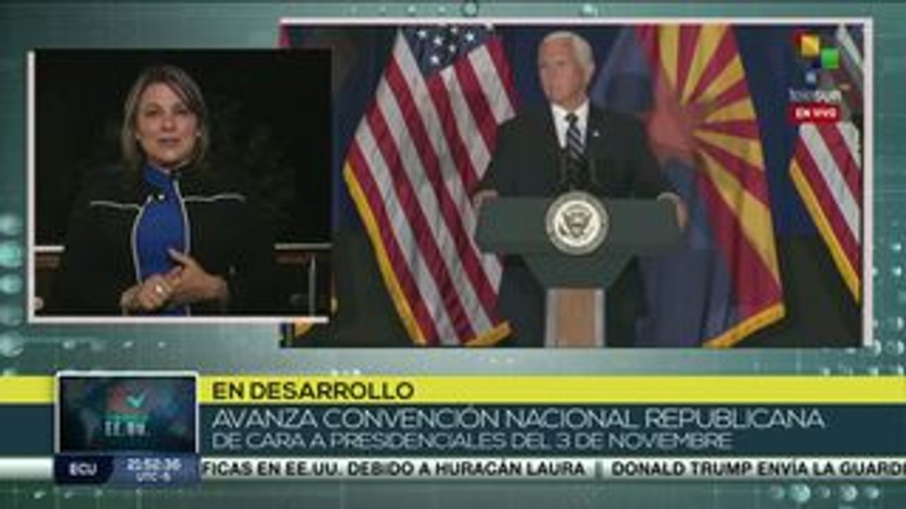 EEUU: avanza Convención Republicana de cara a elecciones de noviembre