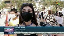 Estudiantes paraguayos exigen aprobación de ley de arancel cero