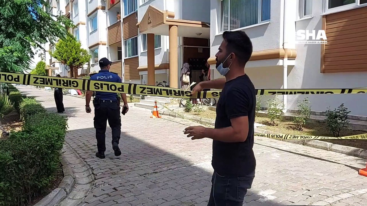 Belediye konutlarında feci olay