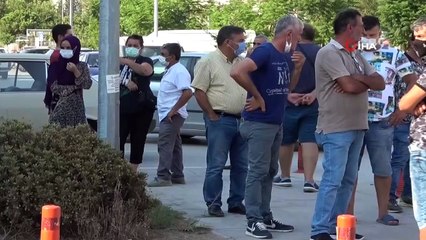 Kredi borcu devam eden otomobili yandı ,üzüntüden kahroldu
