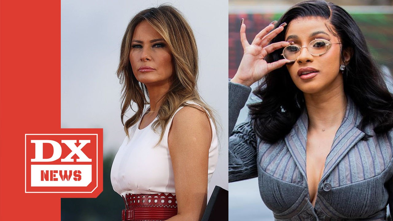 Cardi B Ethers Melania Trump In A 7-Word 'WAP' Tweet