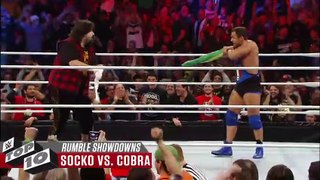 Wildest Royal Rumble Match showdowns- WWE Top 10