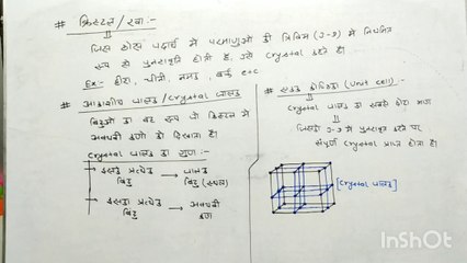 Solid State Lecture - 2