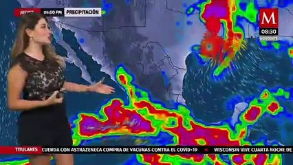 Cecilia Salamanca nos da el pronóstico del tiempo para este jueves 27 de agosto